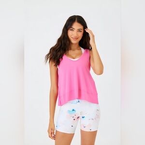 Onzie OM Tank Top Pink Carnation Size S/M NWT